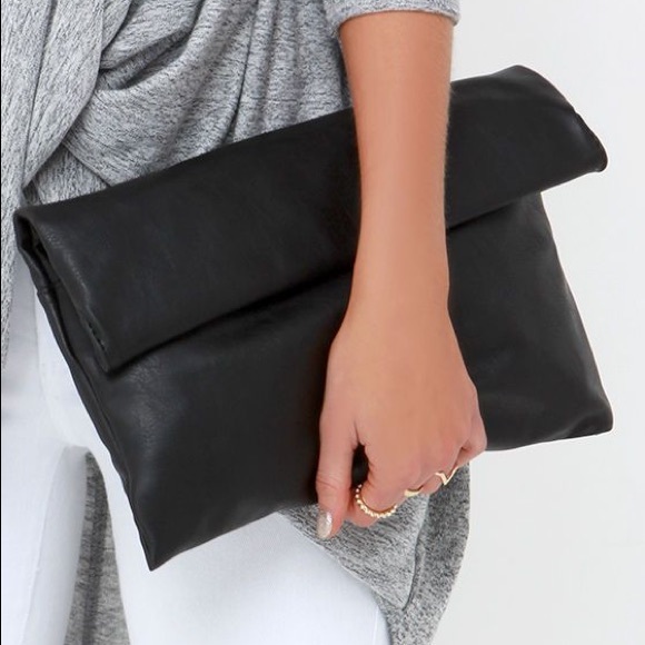 NWT Black Clutch - Picture 1 of 3